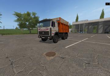 MAZ 5516V with Sleeper Cab version 1.0 for Farming Simulator 2017