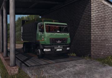 MAZ 5550 version 1.0 for Farming Simulator 2017 (v1.5x)
