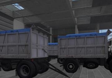 MAZ 5551 and Trailer version 3.1 for Farming Simulator 2017