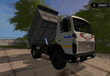 MAZ-5551A2 version 1.1 for Farming Simulator 2017 (v1.5.x)