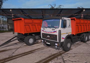 MAZ-6303 version 1.0 for Farming Simulator 2017 (v1.5.x)