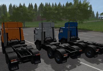 MAZ-6422 version 1.1.0.1 for Farming Simulator 2017 (v1.5.3.1)