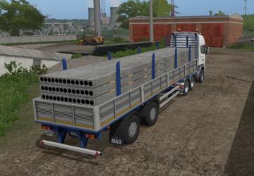 MAZ-93866-044 version 2.1A for Farming Simulator 2017 (v1.5.x)