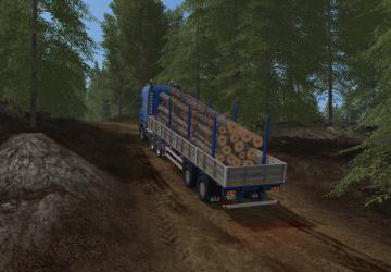 MAZ-93866-044 version 2.1A for Farming Simulator 2017 (v1.5.x)