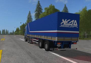 MAZ-93866-044 version 2.1A for Farming Simulator 2017 (v1.5.x)
