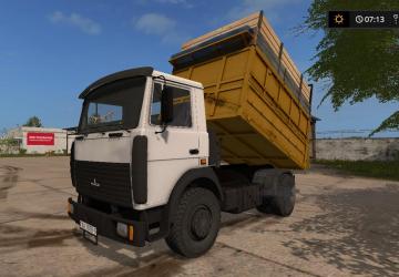 MAZ MARKELOFF version 1.0 for Farming Simulator 2017 (v1.5.x)