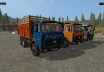 Maz Agricultural version 2.1 for Farming Simulator 2017 (v1.5.3.1)