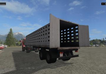Maz Cattle Carrier version 1.0 for Farming Simulator 2017 (v1.5.3.1)