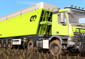 Mercedes-Benz Arocs Agrar version 1.2.0.0 for Farming Simulator 2017 (v1.5.x)
