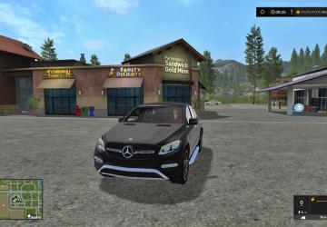 Mercedes-Benz GLE version 1.0 for Farming Simulator 2017 (v1.5.3.1)