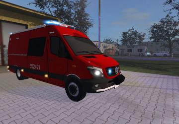 Mercedes Benz Sprinter 519 / Stolarczyk - Jrg 2 Pila v2.0 for Farming Simulator 2017