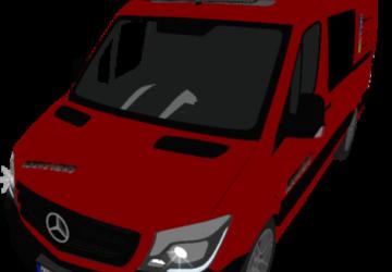 Mercedes-Benz Sprinter privat version 1.0 for Farming Simulator 2017 (v1.5.3.1)