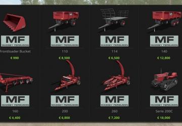 MF Old Generation 1970-1990 version 1.0.0.3 for Farming Simulator 2017 (v1.5.x)