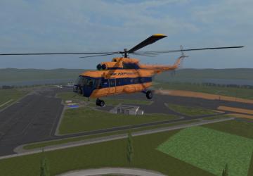 Mi-8 version 1.0 for Farming Simulator 2017 (v1.5x)