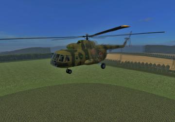 Mi-8T version 1.0 for Farming Simulator 2017 (v1.5x)