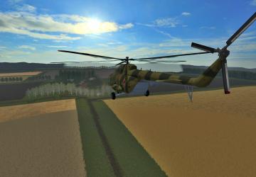 Mi-8T version 1.0 for Farming Simulator 2017 (v1.5x)