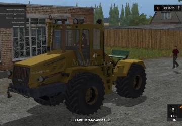 MoAZ 49011-30 version 1.0 for Farming Simulator 2017 (vv1.5.3.1)