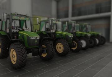 MTZ 1025.2 JD Conversion version 1.0 for Farming Simulator 2017 (v17)