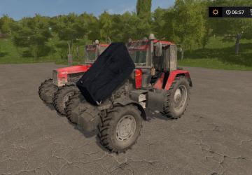 MTZ 1221 Old Red version 2.2 for Farming Simulator 2017 (v1.5.3.1)