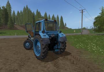 MTZ-80 version 1.0 for Farming Simulator 2017 (v1.5.x)