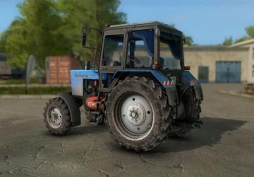 MTZ-82.1 GAZ version 1.0 for Farming Simulator 2017 (v1.5.3.1)