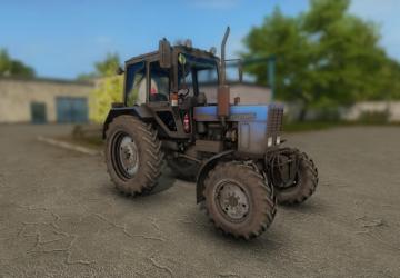 MTZ-82.1 GAZ version 1.0 for Farming Simulator 2017 (v1.5.3.1)