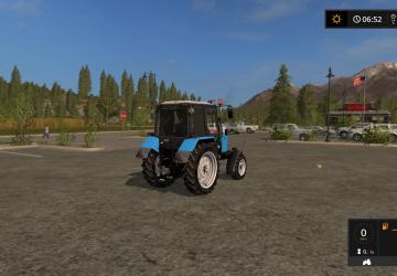 MTZ 82 Belarus version 1.1 for Farming Simulator 2017 (vv1.5.x)