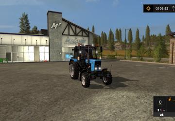 MTZ 82 Belarus version 1.1 for Farming Simulator 2017 (vv1.5.x)