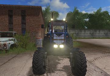 MTZ-82 Turbo version 1.1 for Farming Simulator 2017 (v1.5.3)