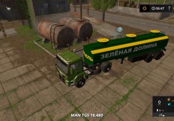 NEFFAZ Green Valley Tank version 1.1 for Farming Simulator 2017 (v1.5.3.1)
