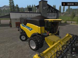 New Holland CR 5.85 EVO version 1.0 for Farming Simulator 2017 (v1.4.4-1.5)