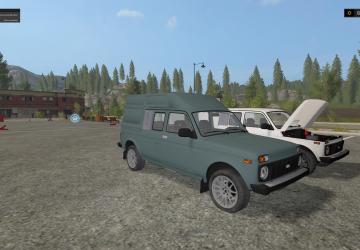 Niva 2309 Pickup version 1.0 for Farming Simulator 2017 (v1.5.3.1)