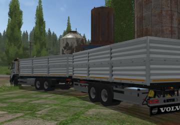 Pack Volvo FMX version 1.0.0.0 for Farming Simulator 2017 (v1.5.x)