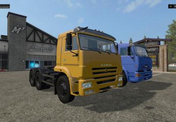 KAMAZ 65116 Euro3 and Euro4 Pack version 1.0.0.0 for Farming Simulator 2017 (v1.5.3.1)