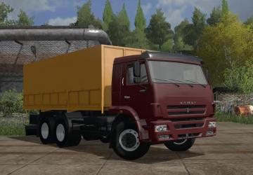 KamAZ Flatbed Pack version 1.0 for Farming Simulator 2017 (v1.5x)