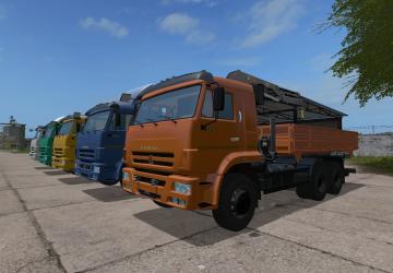 KamAZ Manipulator Pack version 1.0.1.0 for Farming Simulator 2017 (v1.5.x)