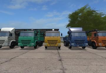 KamAZ Manipulator Pack version 1.0.1.0 for Farming Simulator 2017 (v1.5.x)