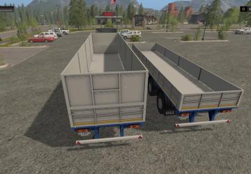 MAZ 6422 Pack and MAZ 938662 Trailers version 1.2 for Farming Simulator 2017 (v1.5.3.1)