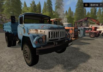 Destroyed Vehicles Pack version 1.0 for Farming Simulator 2017 (v1.5.3.1)