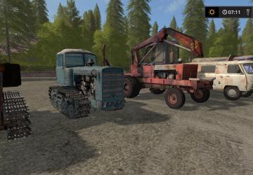Destroyed Vehicles Pack version 1.0 for Farming Simulator 2017 (v1.5.3.1)