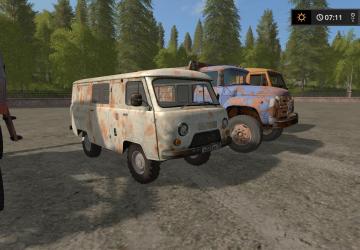 Destroyed Vehicles Pack version 1.0 for Farming Simulator 2017 (v1.5.3.1)