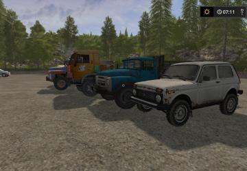 Destroyed Vehicles Pack version 1.0 for Farming Simulator 2017 (v1.5.3.1)