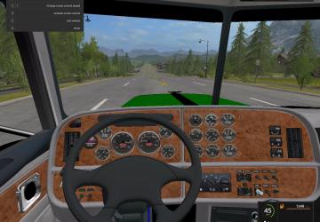 PETERBUILT 388 version 1.0 for Farming Simulator 2017 (v1.5.3.1)
