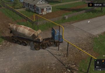 Concrete Mixer Trailer version 1.1 for Farming Simulator 2017 (v1.5.x)