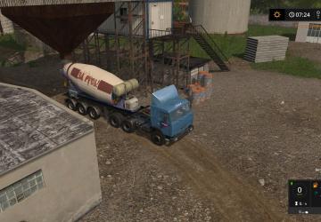 Concrete Mixer Trailer version 1.1 for Farming Simulator 2017 (v1.5.x)