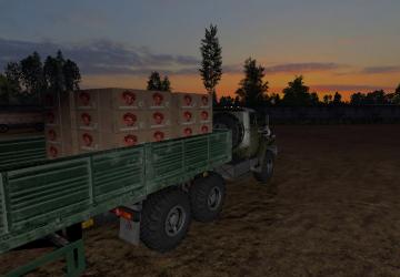 Flatbed Trailer for SPK New World Map version 1.0.0.0 for Farming Simulator 2017 (v1.5.3.1)
