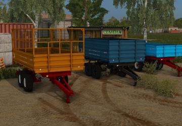 PTS-4.5 Burlak Semi-Trailer version 1.0.0.0 for Farming Simulator 2017 (v1.5)