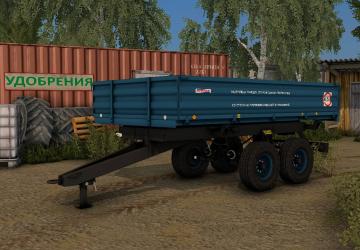 PTS-4.5 Burlak Semi-Trailer version 1.0.0.0 for Farming Simulator 2017 (v1.5)
