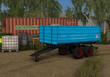 PTS-4.5 Burlak Semi-Trailer version 1.0.0.0 for Farming Simulator 2017 (v1.5)