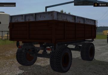 PTS-6 Brown version 1.0 for Farming Simulator 2017 (v1.5.3.1)
